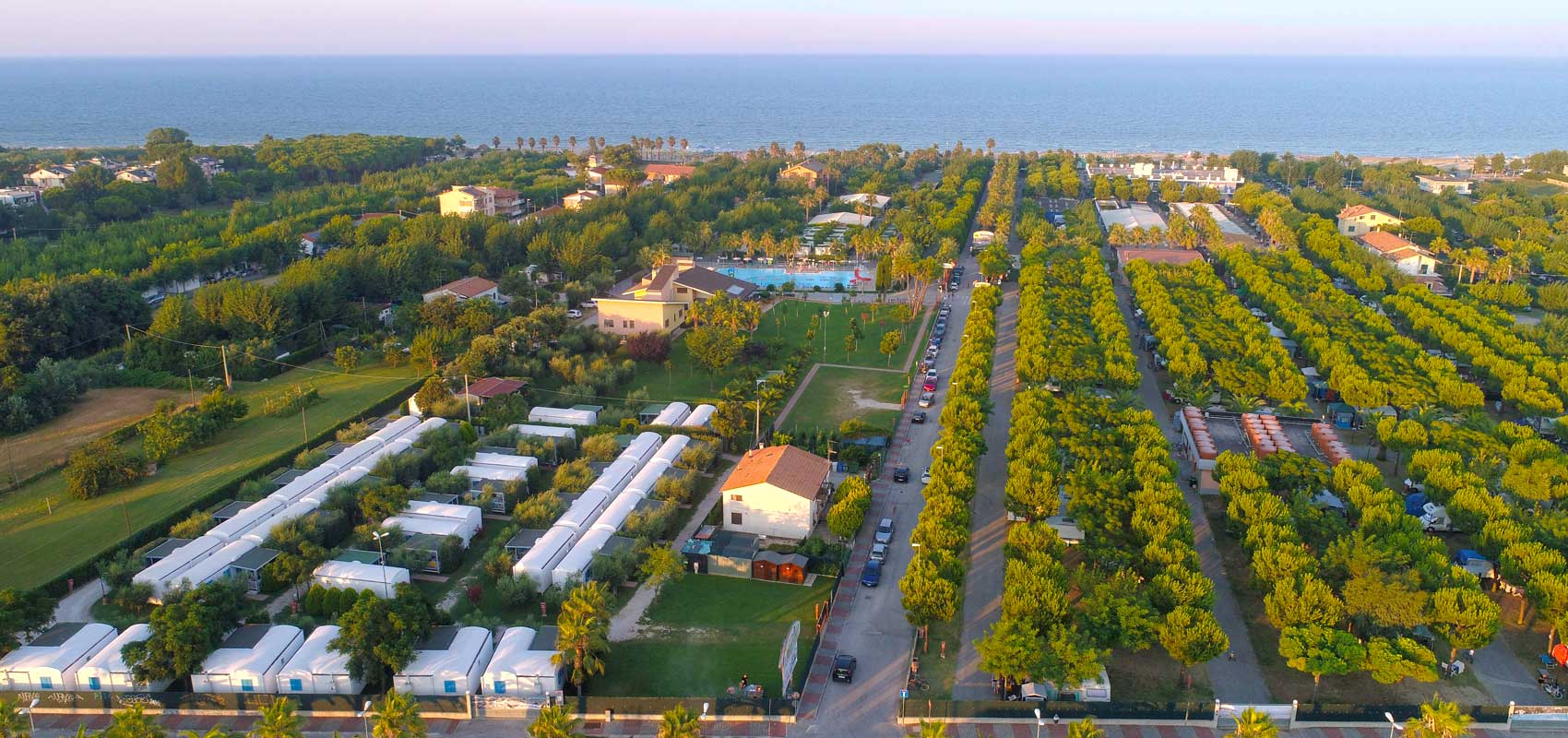 Villaggio sulla riviera adriatica abruzzese